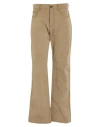 Tod's Woman Pants Khaki Size 6 Cotton, Polyester, Polyamide In Beige