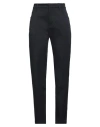 Tod's Woman Pants Midnight Blue Size 6 Cotton, Elastane In Blue