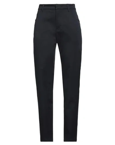 Tod's Woman Pants Midnight Blue Size 6 Cotton, Elastane