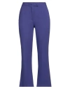 Tod's Woman Pants Purple Size 4 Cotton In Purple