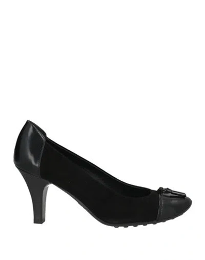 Tod's Woman Pumps Black Size 7 Leather