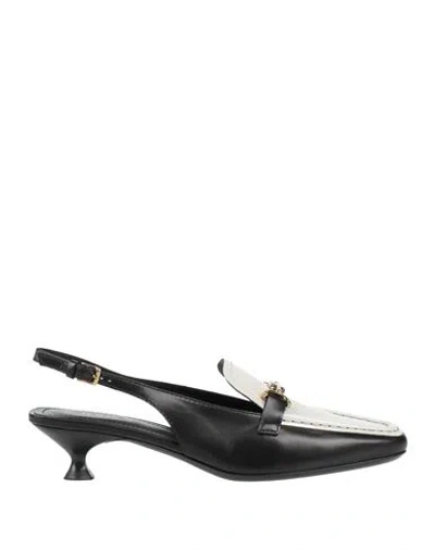 Tod's Woman Pumps Black Size 8 Calfskin