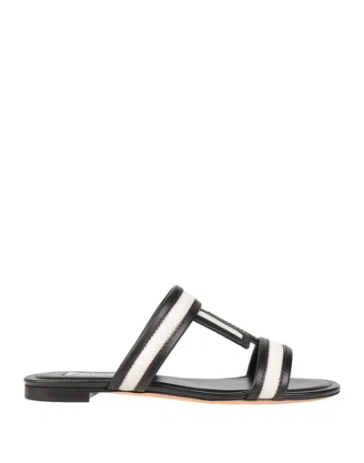 Tod's Sandals In Black