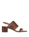 Tod's Heeled Sandals In Brown