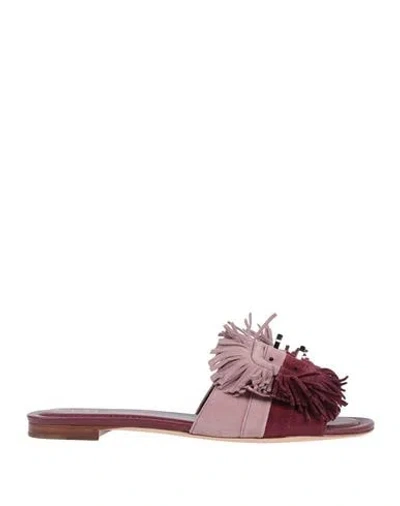 Tod's Sandals In Red