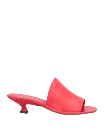 Tod's Sandals In Red