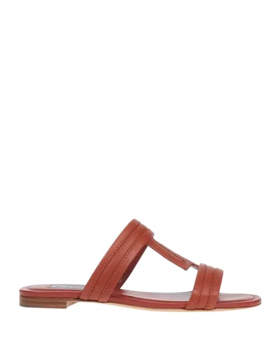 Tod's Sandals In Red