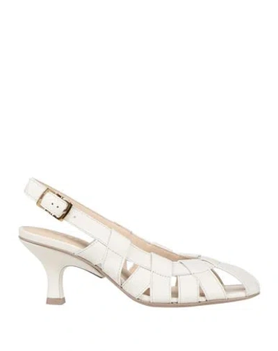 Tod's Woman Sandals White Size 8 Leather