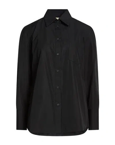Tod's Woman Shirt Black Size 2 Cotton