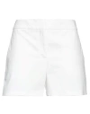 Tod's Woman Shorts & Bermuda Shorts White Size 4 Cotton, Elastane In White