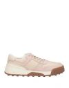 Tod's Woman Sneakers Beige Size 6.5 Soft Leather