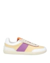 Tod's Woman Sneakers Beige Size 8 Leather In Beige