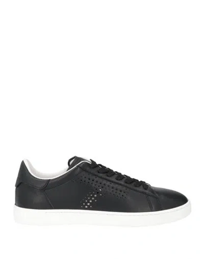 Tod's Woman Sneakers Black Size 8 Leather