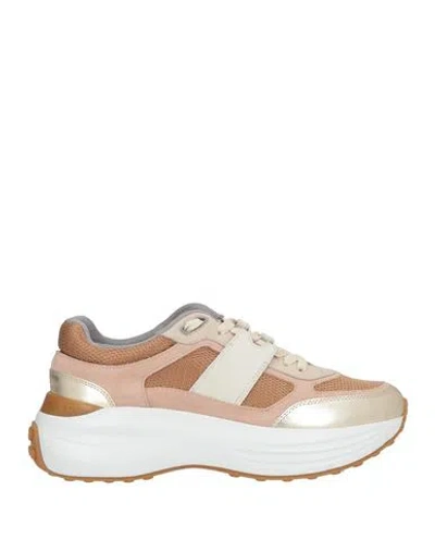 Tod's Platform Mesh Sneakers In Pink