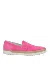Tod's Loafers In Pink