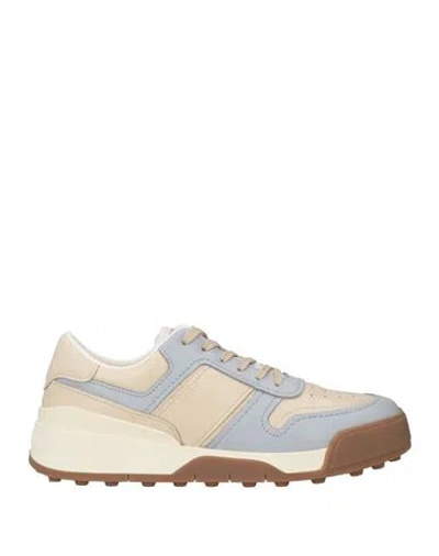 Tod's Woman Sneakers Ivory Size 7.5 Leather