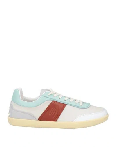 Tod's Cassette Leather Sneaker In Blue