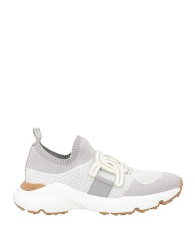 Tod's Leather-trimmed Stretch-knit Slip-on Sneakers In Multicolor