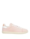 Tod's Woman Sneakers Light Pink Size 7.5 Leather In Pink