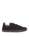 Tod's Woman Sneakers Midnight Blue Size 6 Soft Leather