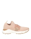 Tod's Technical Fabric Sneakers In Pink