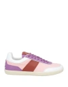 Tod's Woman Sneakers Pink Size 8 Leather In Pink