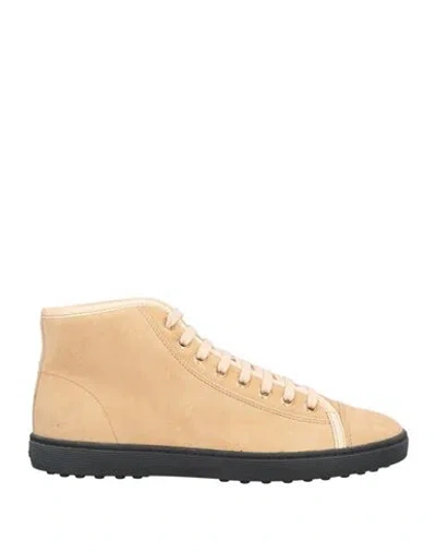 Tod's Woman Sneakers Sand Size 7 Leather