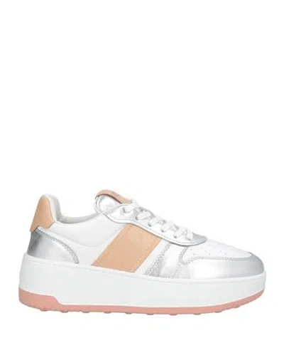Tod's Woman Sneakers White Size 8 Leather