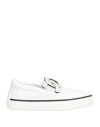 Tod's Woman Sneakers White Size 8 Leather