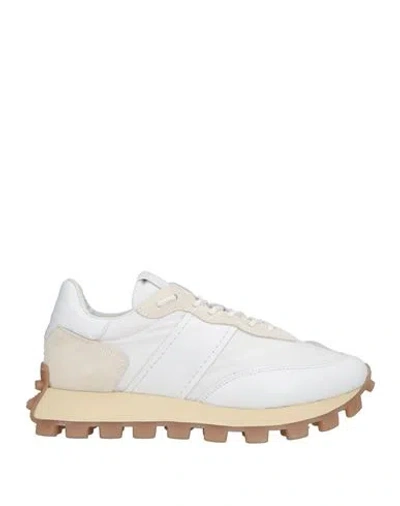 Tod's Woman Sneakers White Size 10 Leather
