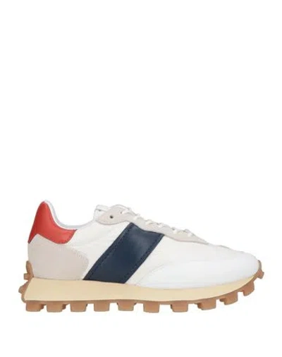 Tod's Woman Sneakers White Size 8 Leather, Textile Fibers In Multi