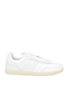 Tod's Woman Sneakers White Size 8 Soft Leather In White