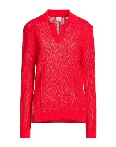 Tod's Woman Sweater Red Size M Cotton