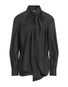 Tod's Woman Top Black Size 8 Polyester In Black
