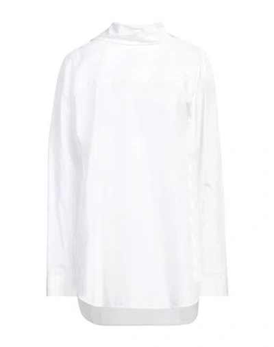 Tod's Woman Top White Size 10 Cotton