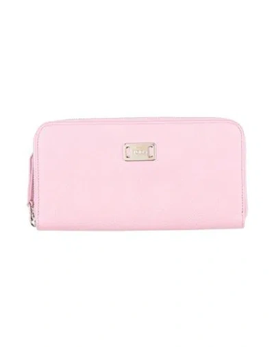 Tod's Woman Wallet Pink Size - Leather