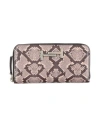 Tod's Woman Wallet Taupe Size - Leather In Gray
