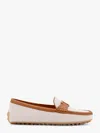 Tod's Women Canvas Loafer With T Timeless Detail