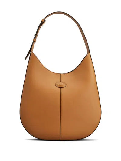 Tod's Women Di Bag Small Leather Hobo Bag In Multicolor