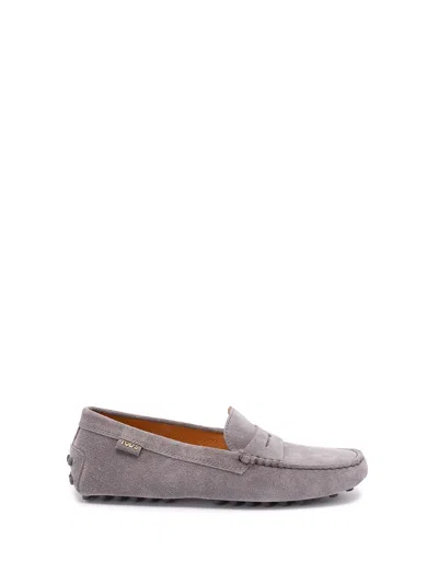 Tod's Women `gommino` Driving Shoes In Suede