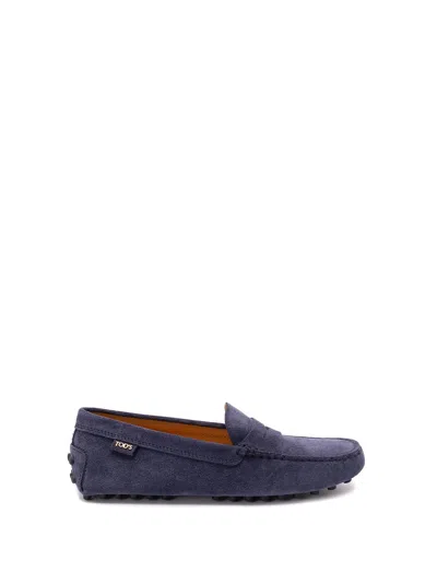 Tod's Women `gommino` Driving Shoes In Suede