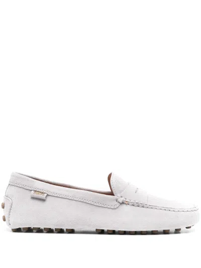 Tod's Women Gommino Suede Leather Loafers In Multicolor