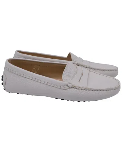 TOD'S TOD’S WOMEN'S LEATHER GOMMINO LOAFER (AUTHENTIC PRE-LOVED)