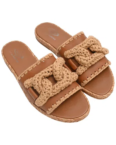 Pre-owned Tod's Women's Leather Kate Slide (authentic Pre-loved)