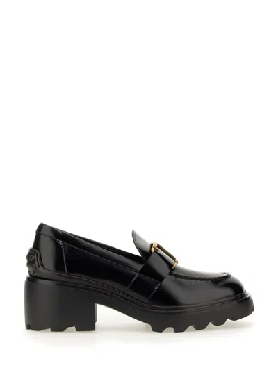 TOD'S TOD'S WOMEN LEATHER LOAFER