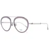 Tod's Purple Women Optical Frames In Grey