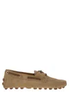 Tod's Beige Loafers In Cream