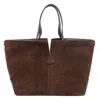 Tod's Women Small Medium  Di Bag Folio Suede Bag