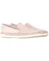 Tod's Women's Suede Slip-on Sneaker (authentic Pre-loved) In Pink