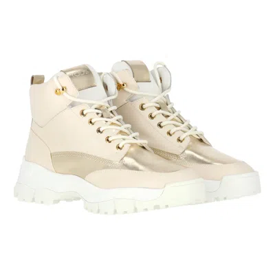 Tod's Trekking Leather Sneaker In White